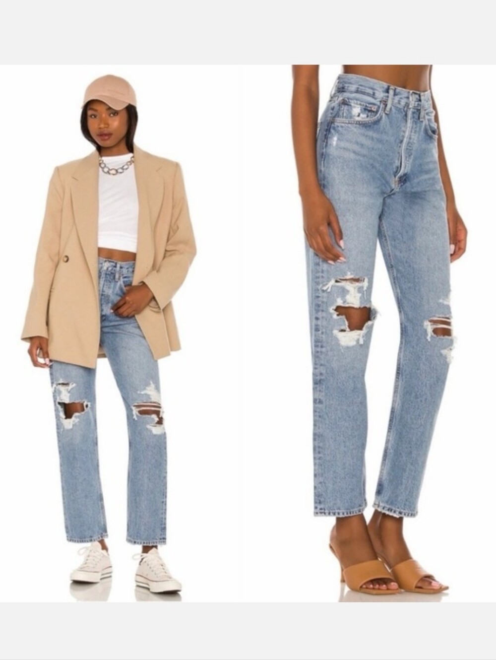 AGOLDE 90s Mid Rise Loose Jeans - Size 27